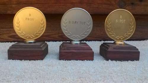 South African Military shooting medals - X3 R 45 MEDAL
