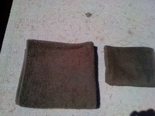 SADF 2 X TOWELS (FACE TOWEL AND SMALLER BATH TOWL)