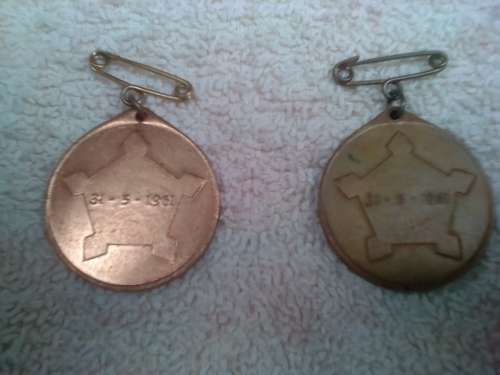 SOUTH AFRICA MEDAL 31-05 1961-R60 BOTH