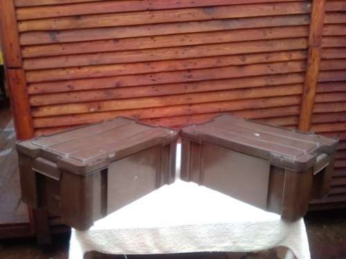 SADF PLASTIC AMMO BOXES R 320 EACH