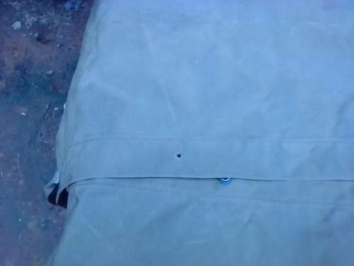 SADF GROUND SHEET COVER -1976