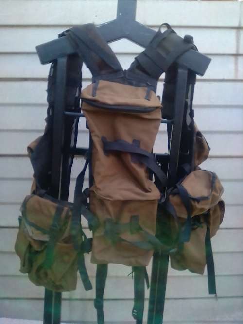 SADF battle jacket -all clips and zips working