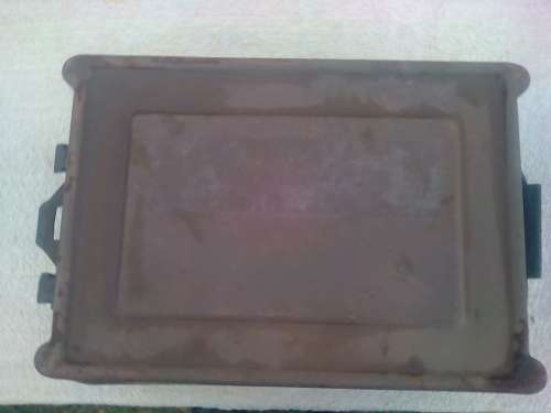 SADF STEEL AMMO BOX- used condition
