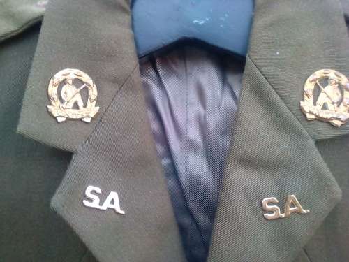 SADF STEP OUT JACKET - great condition -collectors piece
