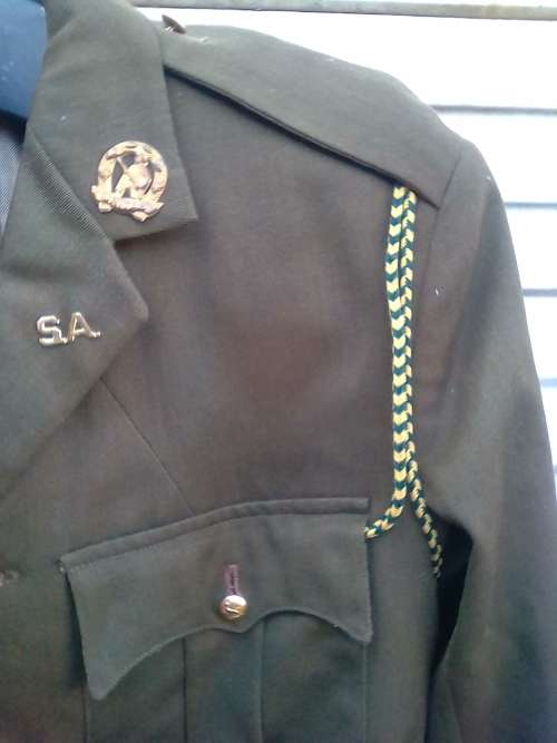 SADF STEP OUT JACKET - great condition -collectors piece