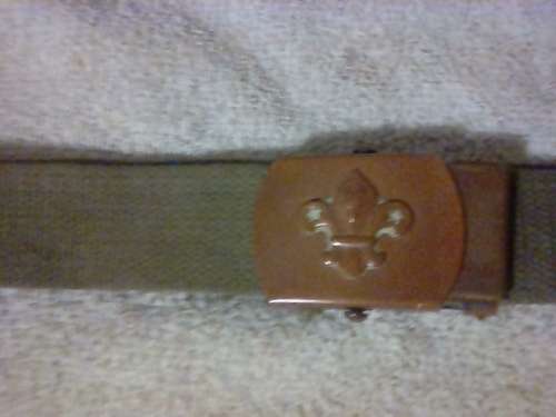 BOYS SCOUTS BELT
