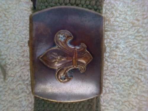 BOY SCOUTS BELTS X2 -R 145 BOTH