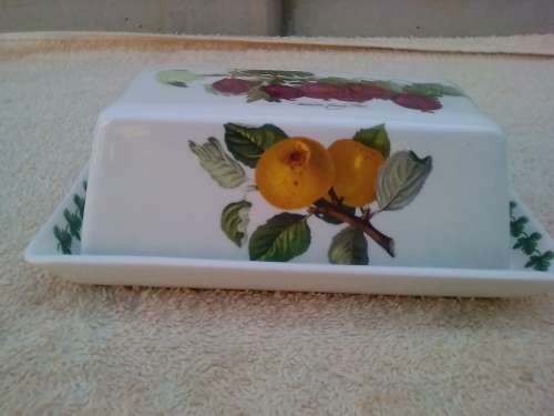 PORT MEIRION BUTTER DISH -FRUIT COLLECTION