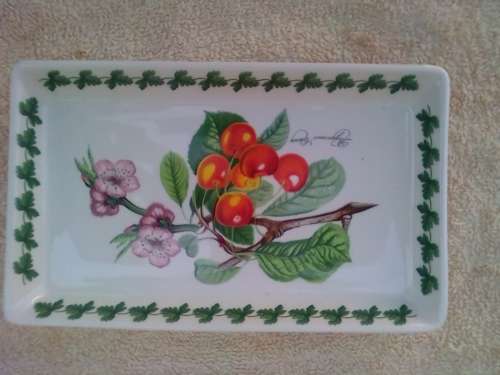 PORT MEIRION BUTTER DISH -FRUIT COLLECTION