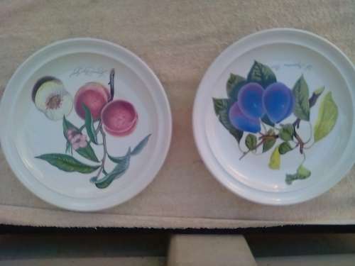 PORT MEIRION 7 X DINNER PLATES -GOOD CONDITION