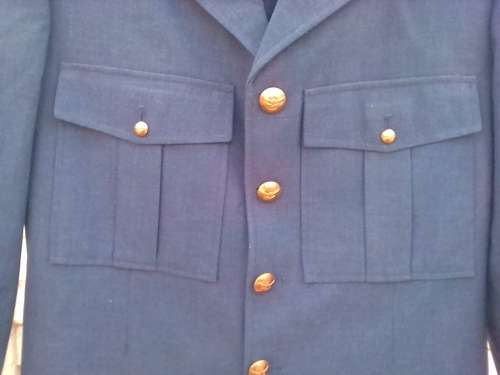 SAAF TUNIC JAKET -ARMPIT TO ARMPIT 53 CM