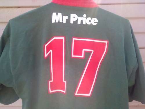 RAU RANDSE AFRIKAANSE RUGBY TRUI -SIZE 117
