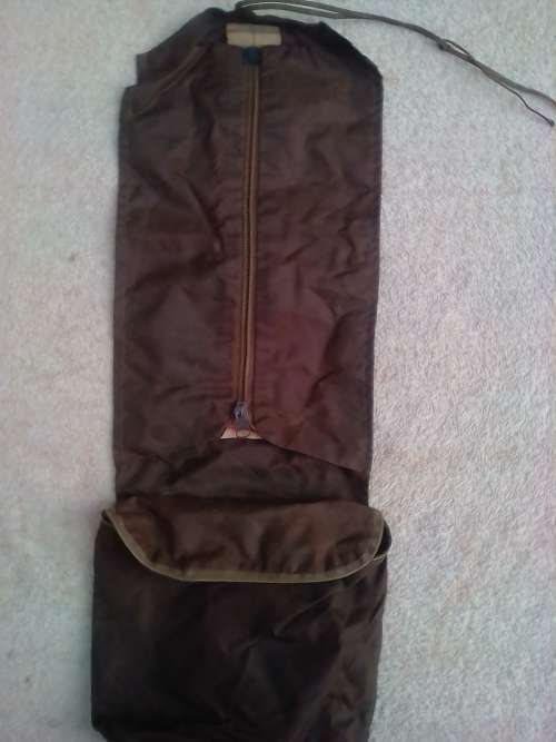 SADF TOILETRY BAG 1975-BOTTOM ZIP BROKEN