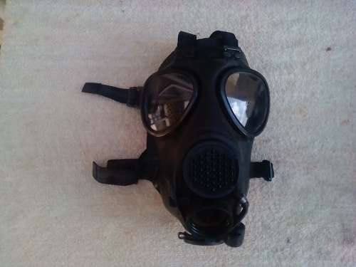 GAS MASK X 3 NOT TESTED /AS IS -R520 EACH