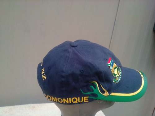 SA VS NEW ZEALAND CAP WITH SIGNATURE