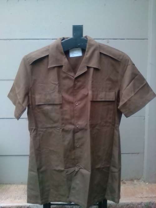 SADF SHORT SLEEVE SHIRT 1985 -GOOD  CONDITION