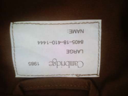SADF SHORT SLEEVE SHIRT 1985 -GOOD  CONDITION