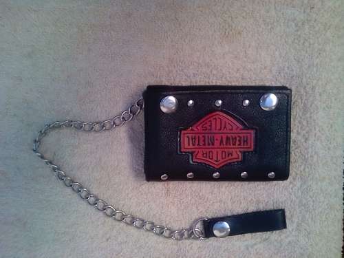 MOTOR HEAVY METAL CYCLES WALLET