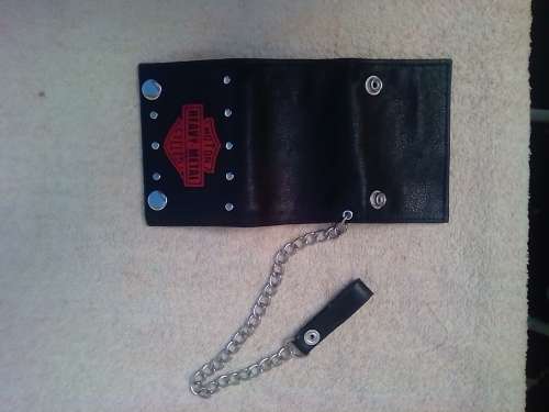 MOTOR HEAVY METAL CYCLES WALLET