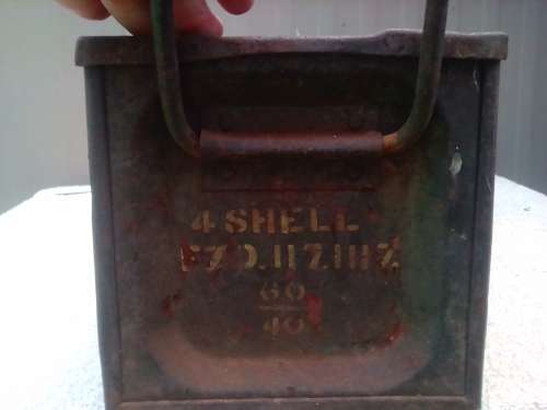 SADF STEEL AMMO BOX -1940