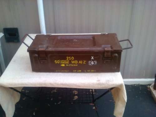 SADF STEEL AMMO BOX