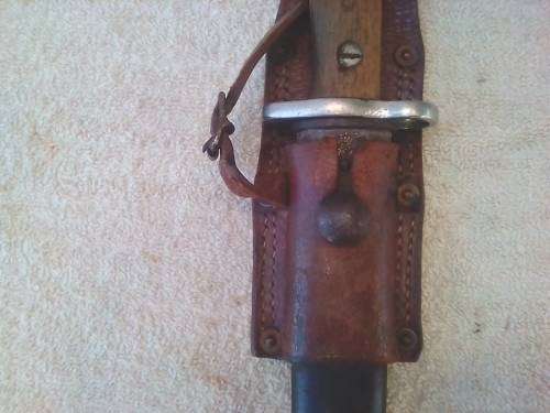 BAYONET WITH MARKINGS