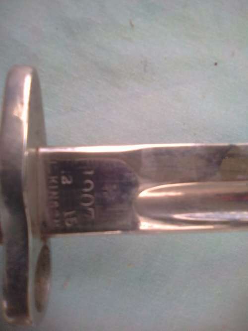 BAYONET WITH MARKINGS