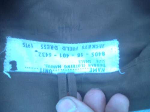 SADF BUSH JACKET 1975 -SMALL