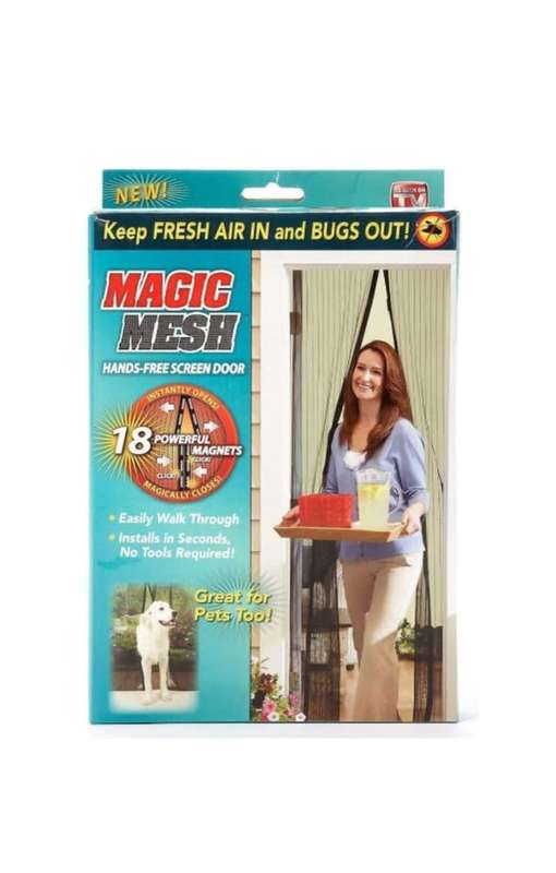 Magic Mesh, Hands Free Magnetic Screen Door