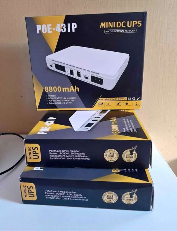 8800mah Mini DC Portable Rechargeable UPS