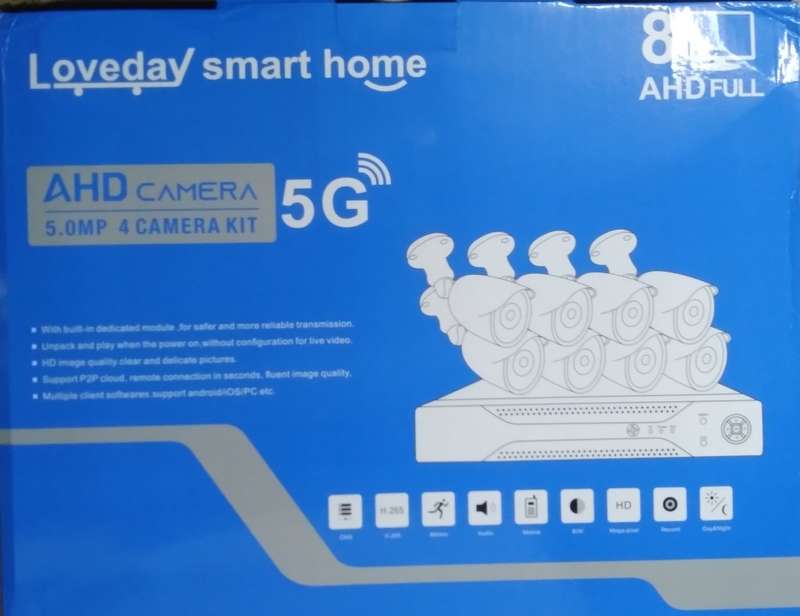 8 CHANNEL AHD CCTV KIT