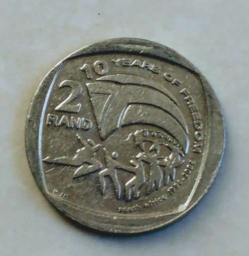 ***10 YEARS OF DEMOCRACY 2004 R2 COINS*** (BID PER COIN TO TAKE THEM ALL!!!)
