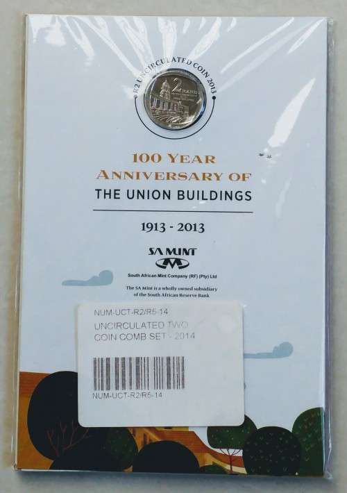 **UNOPENED SET** 2014 - 20 Years of Democracy R5 & 100 Year Anniversary of Union Buildings R2
