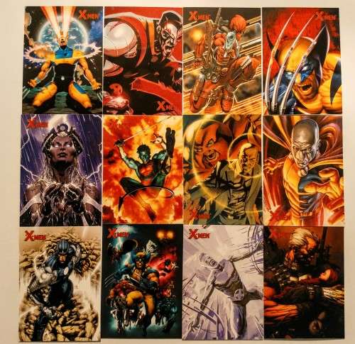 Marvel: X-men Archives 2009 Trading Cards (Complete Set)