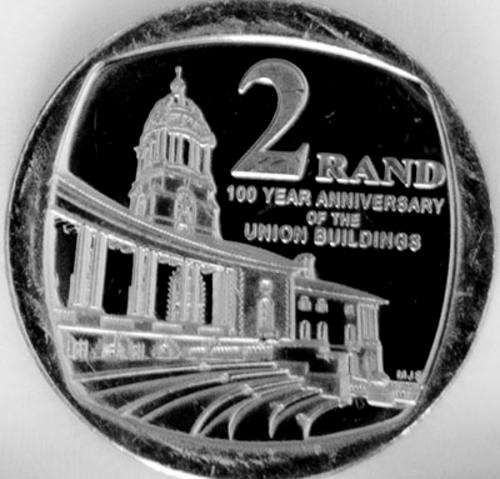 100 x UNCIRCULATED 2013 Union Building R2 coins - Immaculate!