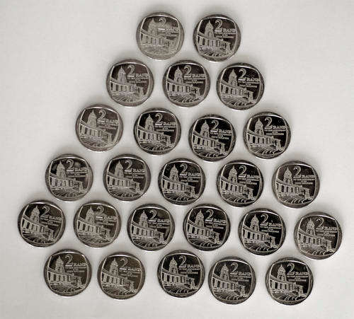 ##@! UNCIRCULATED 2013 Union Building R2 coins - Immaculate in Ziplock Bags !@##