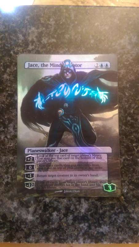 MTG Jace, The Mind Sculptor - Altered Art