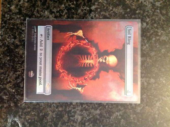 MTG Sol Ring - Altered Art Foil