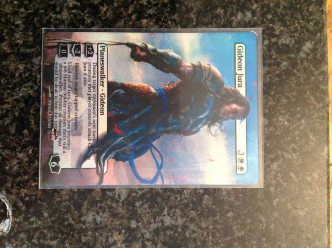 MTG Gideon Jura - Altered Art Foil