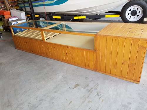 Pine Portable Shop Cabinets