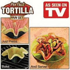 Tortilla Shell Bowl - Set of 2 - As seen on TV