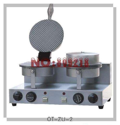 WAFFLE CONE BAKER - TWO HEAD - 220V - 2KW