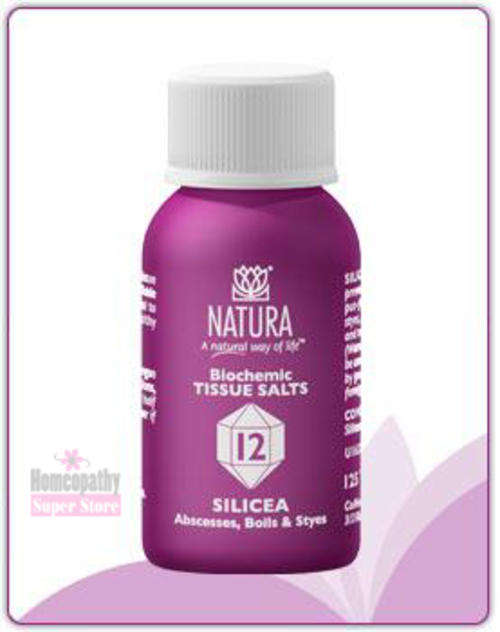 Silicea D6 Tissue Salt 12 (Natura) - Abscesses, Boils & Styes
