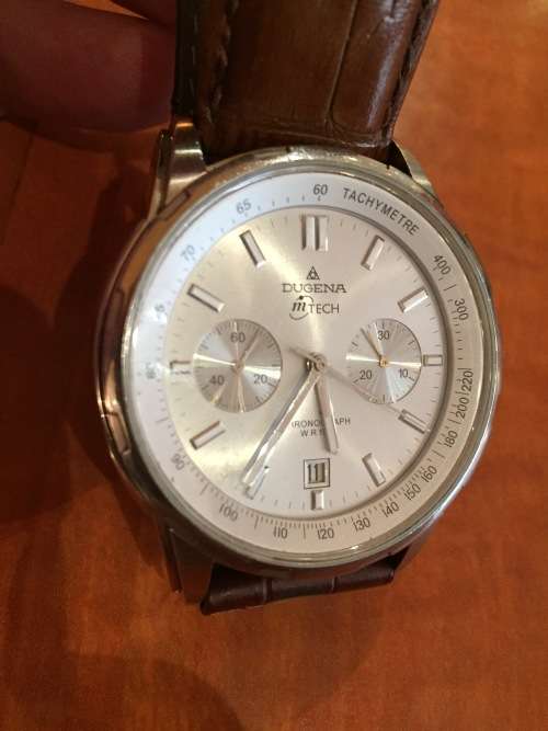 Dugena WR100 chronograph NOT WORKING