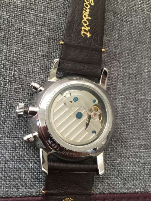Rotary triple date moonphase watch- automatic