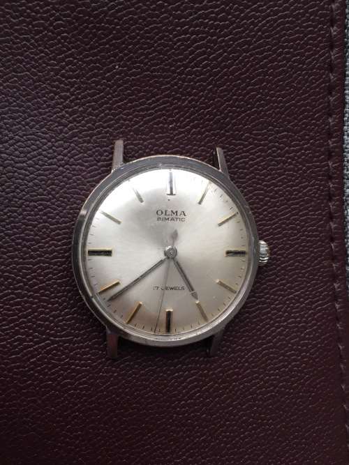 Olma bimatic manual wind watch