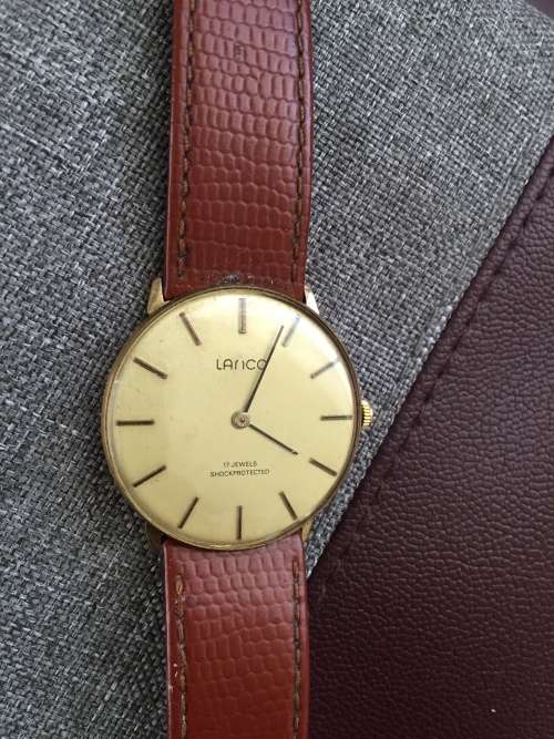 Lanco vintage manual wind watch