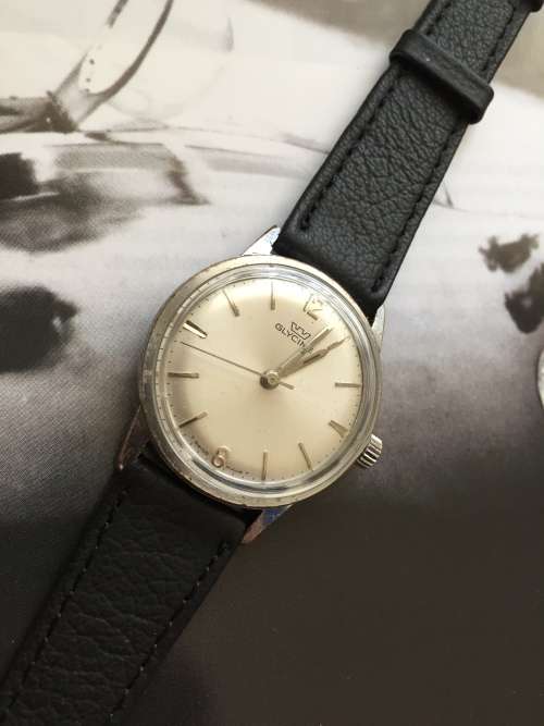 Glycine manual wind watch: vintage