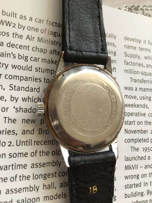 Glycine manual wind watch: vintage