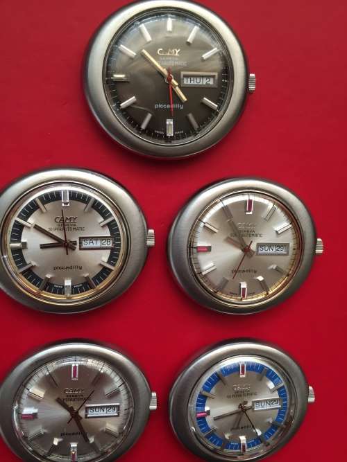 Camy Piccadilly watches- new old stock. PRICED PER WATCH.